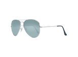 Ray-Ban Aviator unisex zilveren grijze spiegel zonnebril