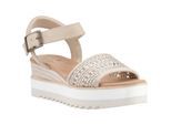 TOMS Diana Damen Sandalen aus Champagnerleder