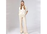 Corel Amsterdam Corel broek boa flare jacquard lurex-camel