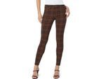 Madonna skinny diep kaneel marine Glen Plaid jeans