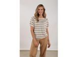 Nukus Nks03040 316 rachel pullover stripe sand/cloudy