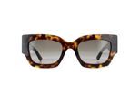 Jimmy Choo NENA/S 086 HA havana en goud bruin gradiÃ«nt zonnebril