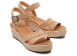 TOMS Audrey 100% Koe Vrouwen Honing Wedges