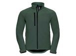 Russell Effen Soft Shell Jas Heren (Fles)