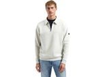 No Excess Sweater polo half zip kit melange