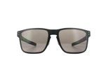 Oakley Rechteckige Unisex Matt Schwarz Prizm Grau Sonnenbrille
