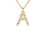 DIADEMA - Halskette mit Diamanten - A - Gelbgold - Chaine Véntienne