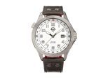 Shield Palau Montre de plongée pour homme avec bracelet en cuir et date