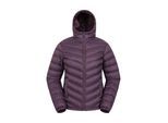 Mountain Warehouse Dames/dames Seizoenen Gewatteerd Jasje (Paars)