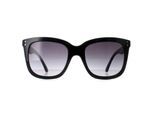 Calvin Klein CK22550S 001 glanzend zwart grijs gradiÃ«nt zonnebril
