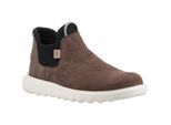 HEYDUDE Branson Leder Damen Stiefel Kaffee
