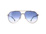 Carrera 1067/S J5G 08 goud donkerblauw gradiÃ«nt zonnebril