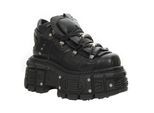 New Rock unisex metalen zwart lederen gotische laarzen - M-TANK106-C2
