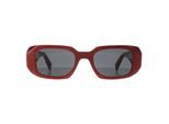 Prada PR17WS 12N5S0 oranje zwart donkergrijs zonnebril