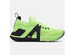 Under Armor Project Rock 4 Green Womens Trainer