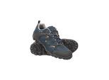 Mountain Warehouse Heren Wulpen Waterdichte Suède Wandelschoenen (Marine)