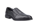 Pod Spear Leer Heren Zwart Slip-On Schoenen
