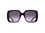 Gucci Vierkante Dames Zwart Grijs Verloop GG0632S