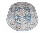 Veer Carpets Vloerkleed laria blue 4 ovaal 200 x 290 cm