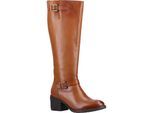 Hush Puppies Heidi Leder Damen Tan Leder Stiefel
