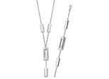 Orphelia Damen 925 Sterling Silber Set: Kette + Armband - Silber SET-046