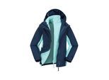Mountain Warehouse Kinder/Kinder Lightning 3 in 1 Waterdichte Jas (Marine)