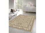 Muratap Nain klassiek laagpolig oosters vloerkleed vintage tapijt beige