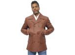 Heren rundleer Peacoat-Krakau