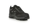 Regatta Heren Mudstone Nubuck Veiligheidstrainers (Zwart/Graniet)