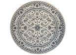 Muratap Nain klassiek rond laagpolig oosters vloerkleed vintage tapijt