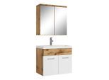 Badplaats Badkamermeubel set montreal 01 60 cm met hooogglans wit