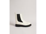 Ted Baker Lukki Womens White Chelsea Stiefel
