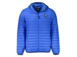 Cavalli Class Effen Gequiltede Blauwe Jas