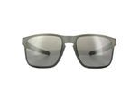 Oakley Rectangle Mens Matte Gunmetal Prizm Black Polarized Sunglasses