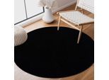 Muratap Uni rond effen laagpolig vloerkleed modern 350 cm rond