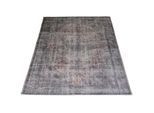 Veer Carpets Vloerkleed mila antraciet/ brown 160 x 230 cm