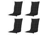 Madison kussen lage rug panama black 105x50 - 4 stuks