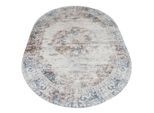 Veer Carpets Vloerkleed viola taupe ovaal 200 x 290 cm