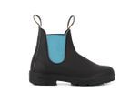 Blundstone 2207 Chelsea-Stiefel in Schwarz/Blaugrün