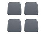 Madison zitkussen wicker rib grey ca. 48x48 cm set van 4