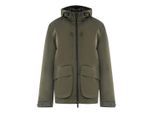 Lyle & Scott Plain Hooded Green Jacket