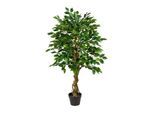 Kopu ® kunstplant ficus 180 cm in pot met natuurstam
