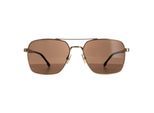 Hugo Boss Aviator Mannen Rose Gold Brown 1045/s/it