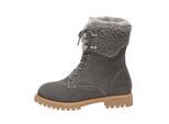 EVER AU Frauen Sittella Fashion Chunky Stiefel - Grau