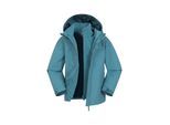 Mountain Warehouse Kinder/Kinder Fell 3 in 1 Waterafstotend Jasje (Teal)