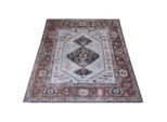 Veer Carpets Vloerkleed karaca antraciet/brown 09 200 x 290 cm