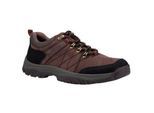 Cotswold Heren Toddington Lace Up Nubuck Leren Schoen (Bruin)