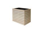 Westmann Houten verhoogde plantenbak moestuin asket m 110x70x90cm