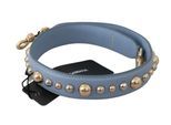 Dolce & Gabbana blauw lederen handtas accessoire schouder damesriem
