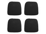 Madison zitkussen wicker rib black ca. 48x48 cm set van 4